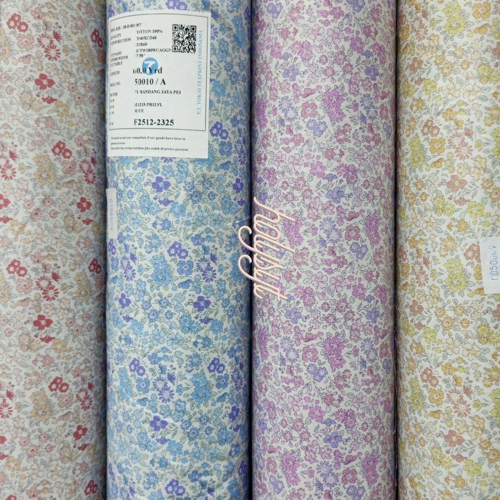 KATUN JEPANG JAPAN COTTON TOKAI SUNFLOWER