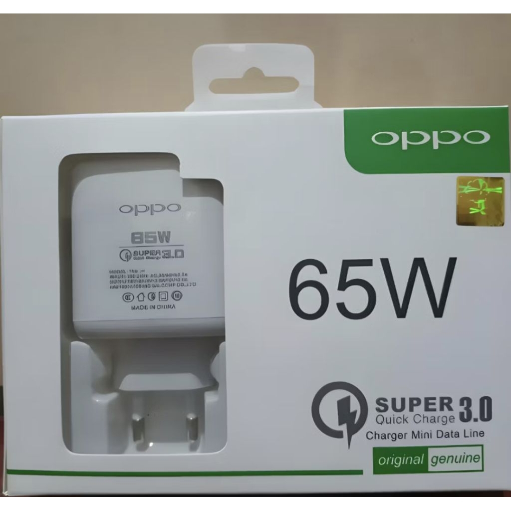 Charger Oppo super 65W