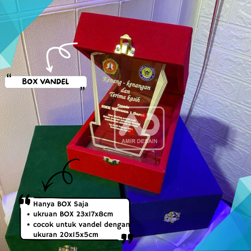 box vandel / box piala akrilik
