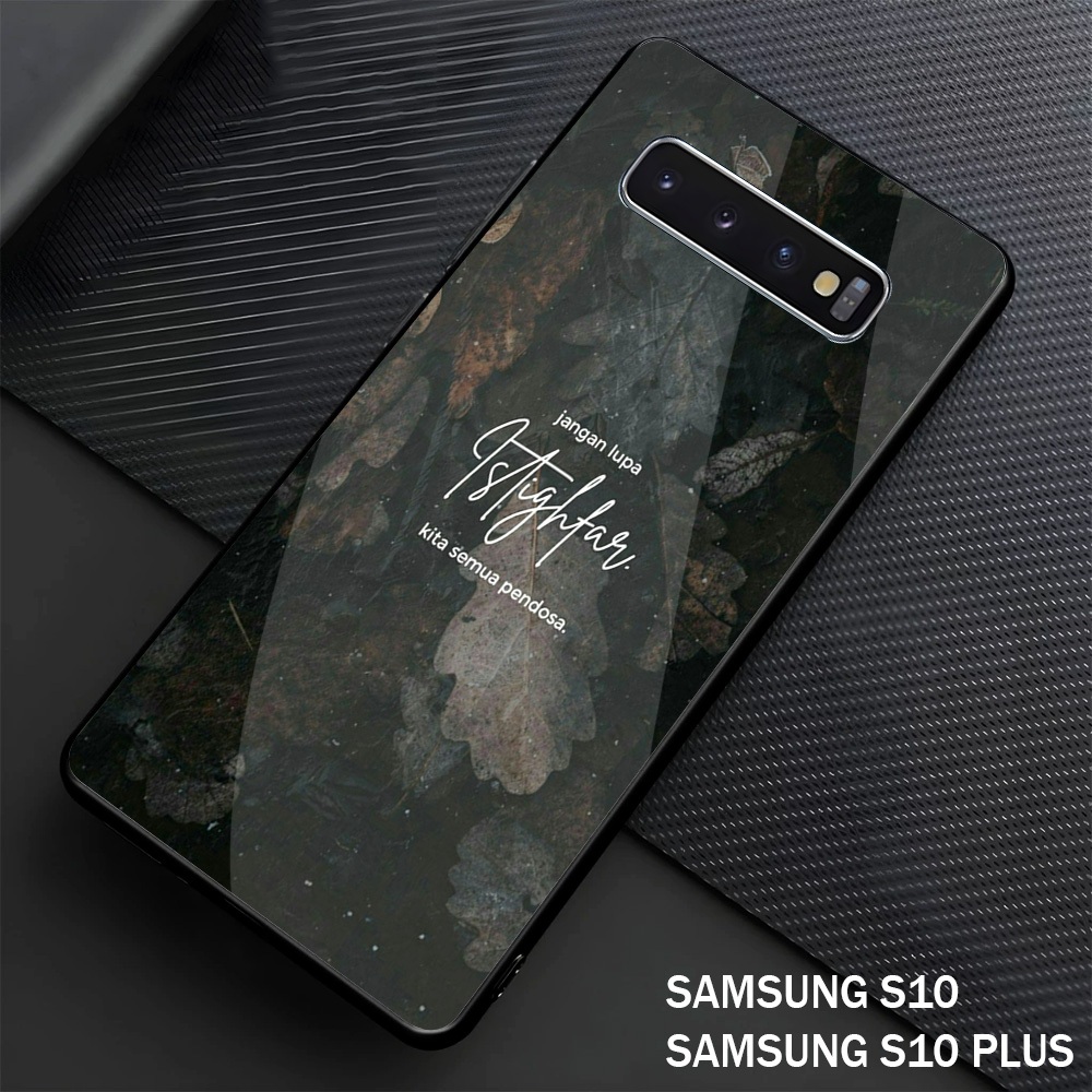 Softcase Kilau Glass Hp Terbaru Samung S10 PLUS I S10 silikon Hp Samsung S10 PLUS I S10 Case Mewah M