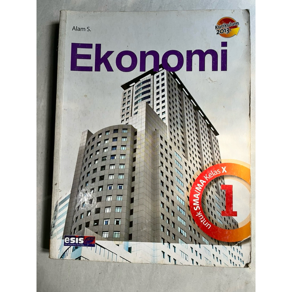 PRELOVED BUKU EKONOMI DAN SOSILOGI KELAS 10