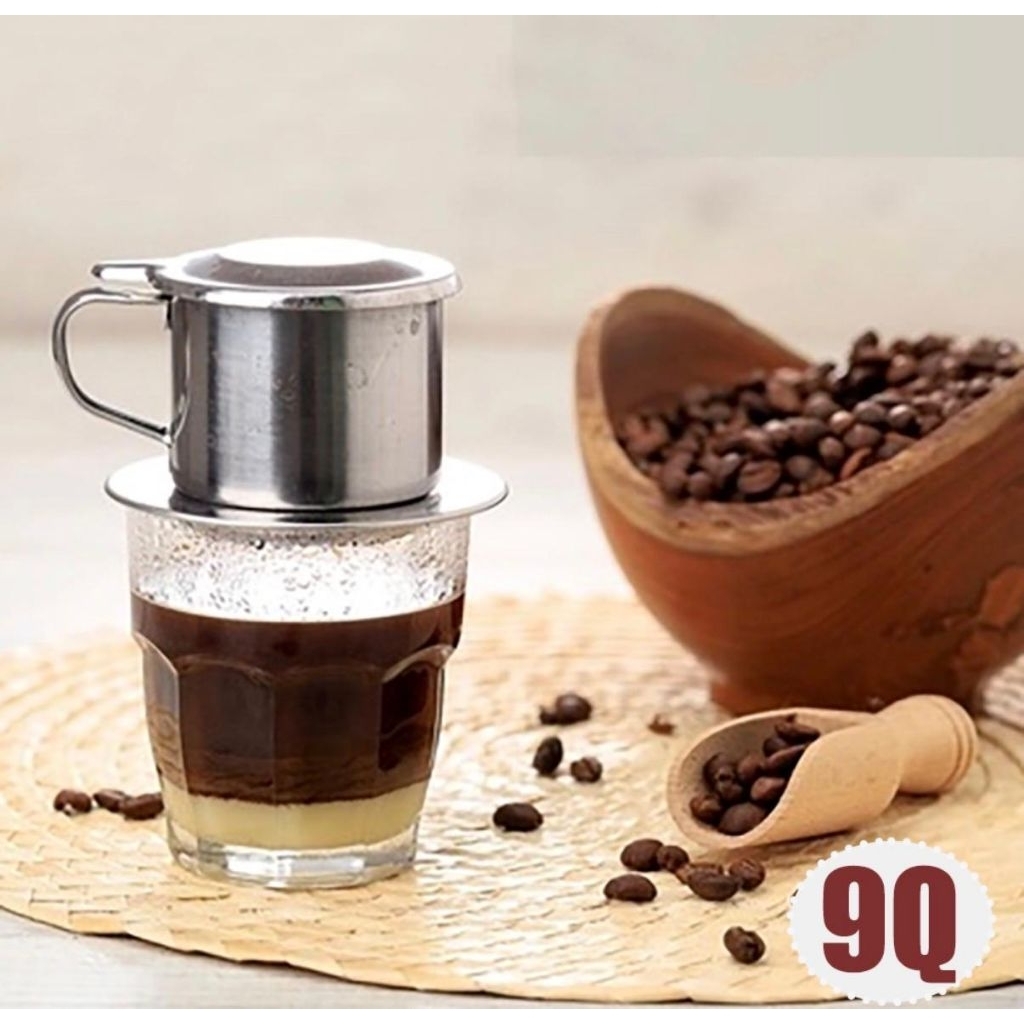 [Premium Quality] Vietnam Drip Coffee Filter 220 ml Stainless steal / Saringan Kopi Vietnam