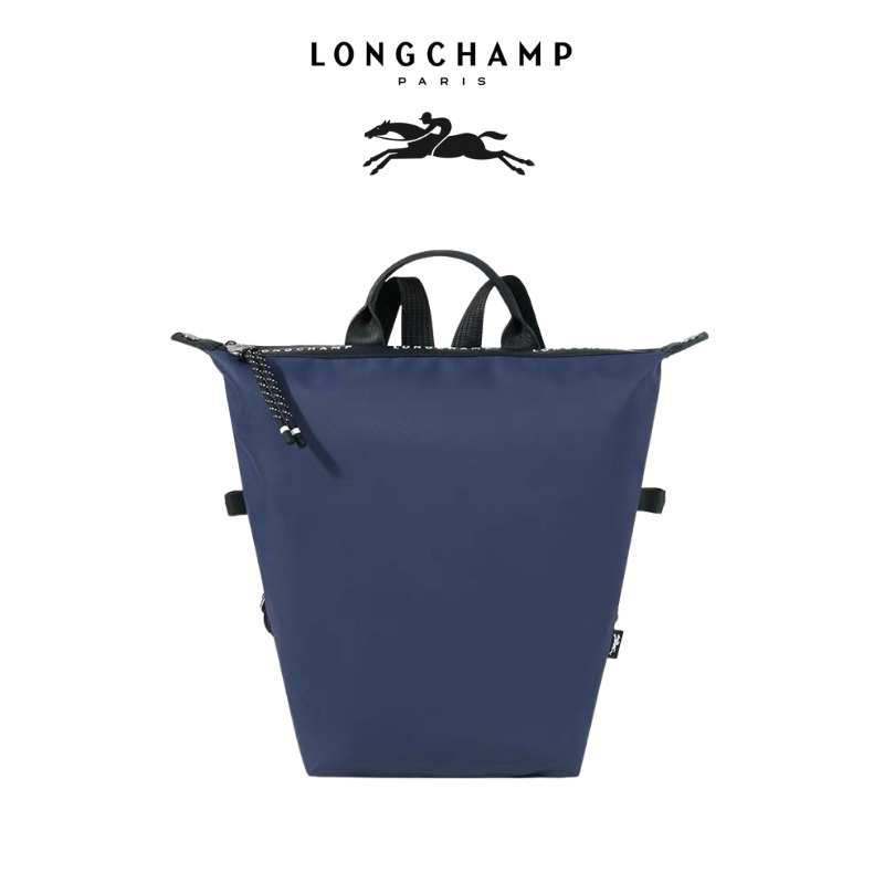 100% Ori Longchamp - Ransel Kain Kanvas Seri Energy, Cocok untuk Kantor dan Perjalanan