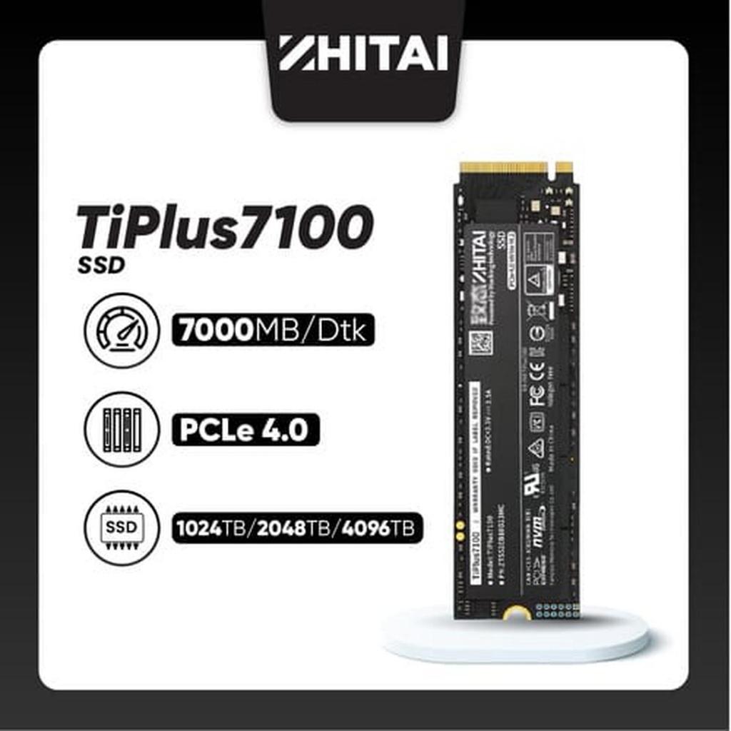 ZHITAI SSD TIPLUS 7100 M.2 NVME PCIE 4.0 1 TB