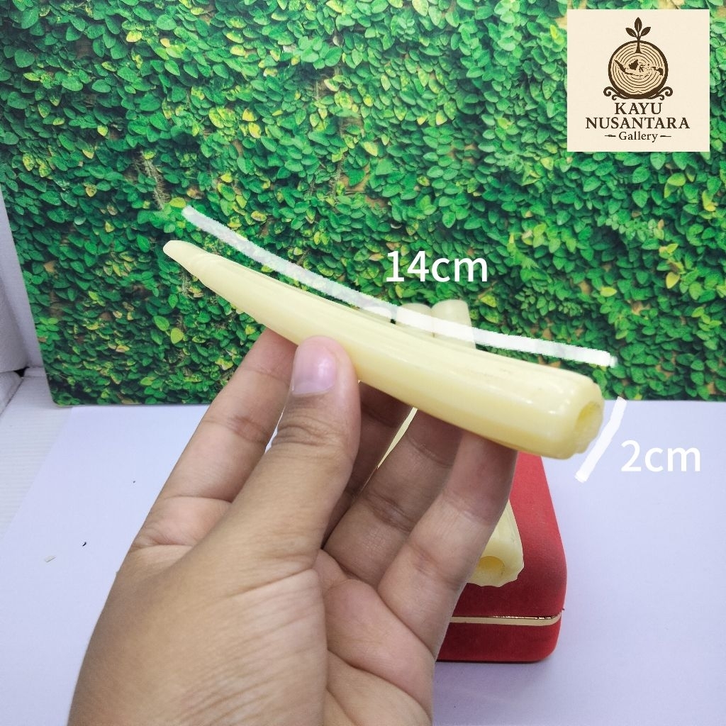 once pipa tulang kerbau model belimbing jumbo super A819