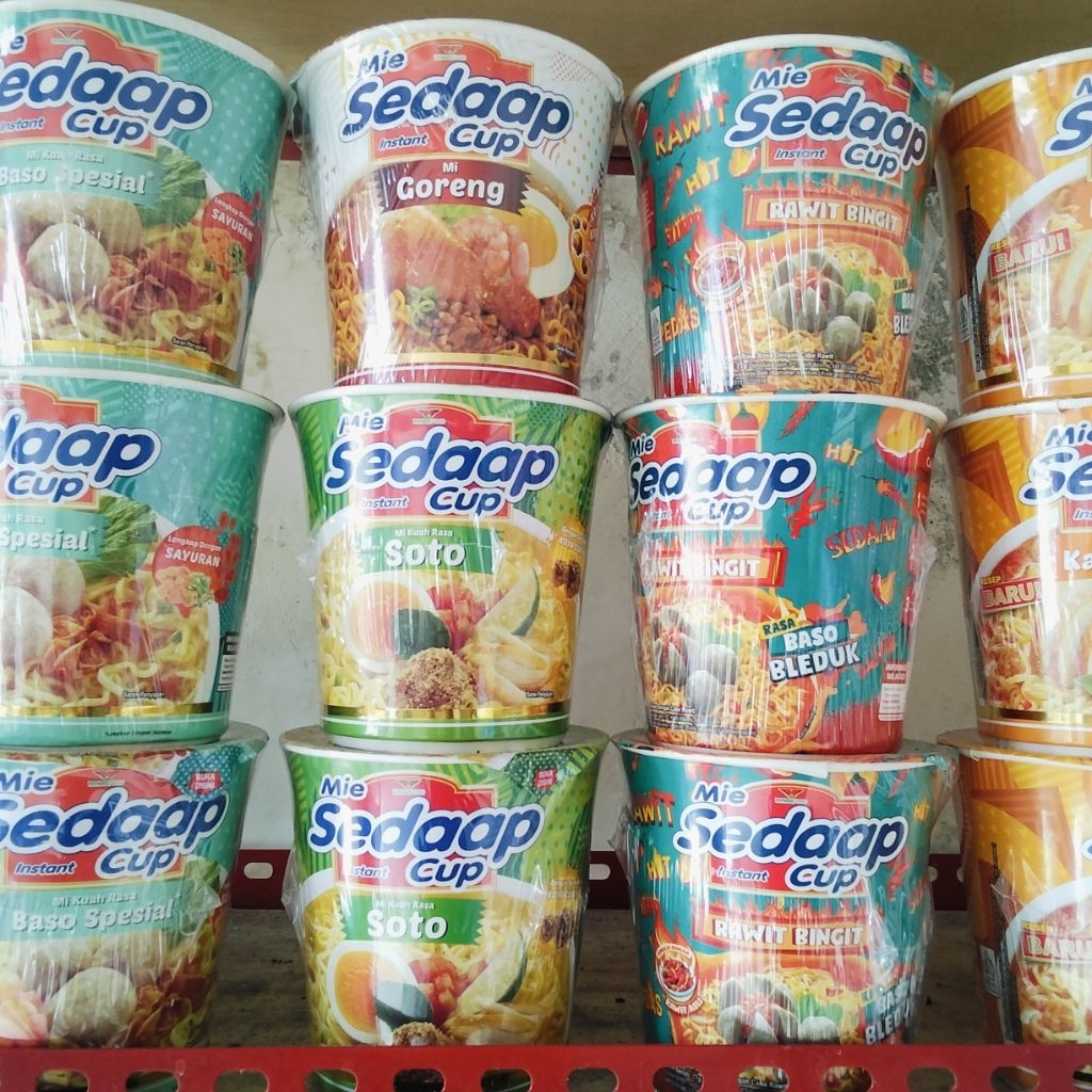 Mie sedaap cup 8 gram