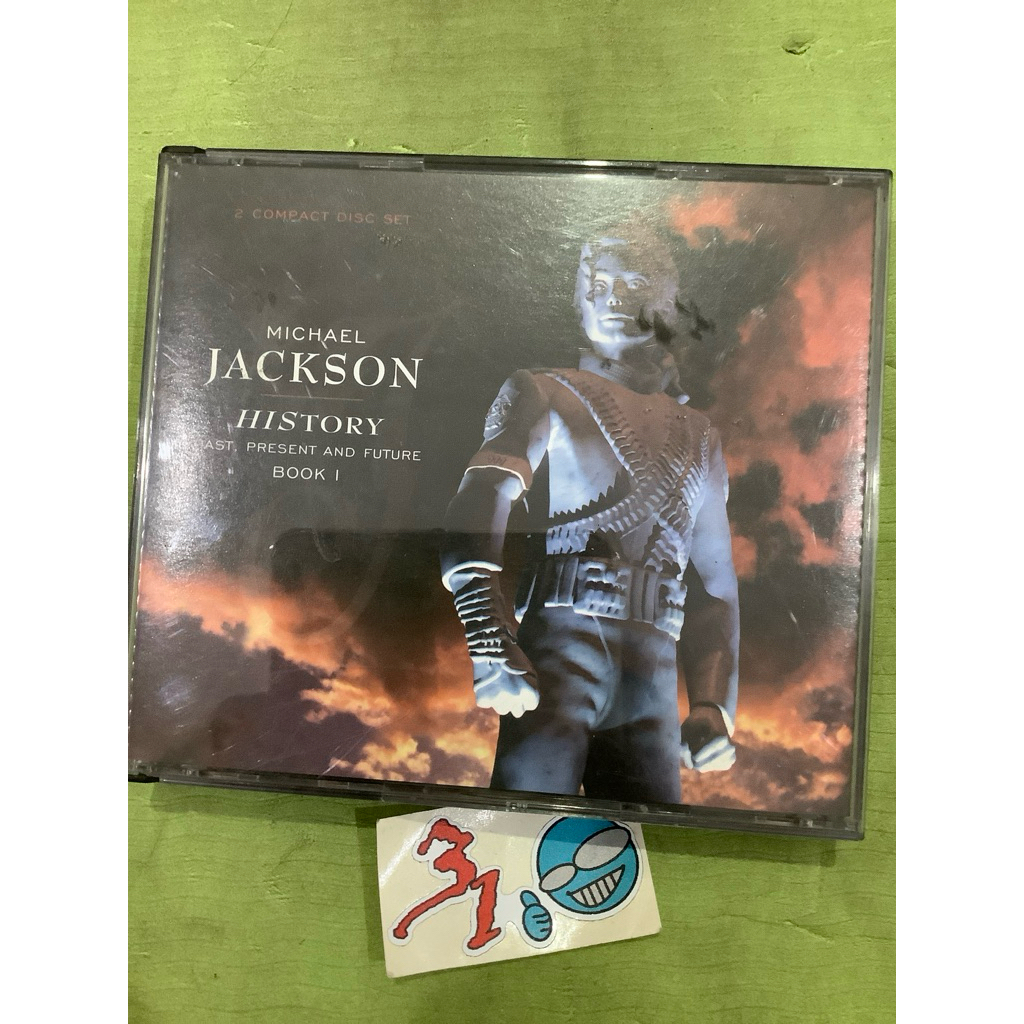 cd lagu musik Michael Jackson History Past Present And Future 2 cd