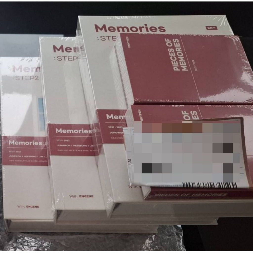 ENHYPEN BLACK FRIDAY STEP 2 DVD & POM