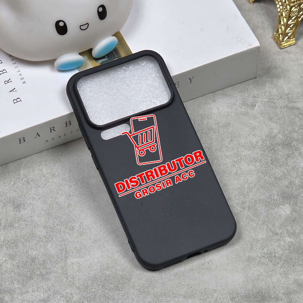 XIAOMI 17 PRO XIAOMI 17 PRO MAX CASE MACARON BLACK PREMIUM  SOFT CASE BLACK XIAOMI 17 PRO XIAOMI 17 