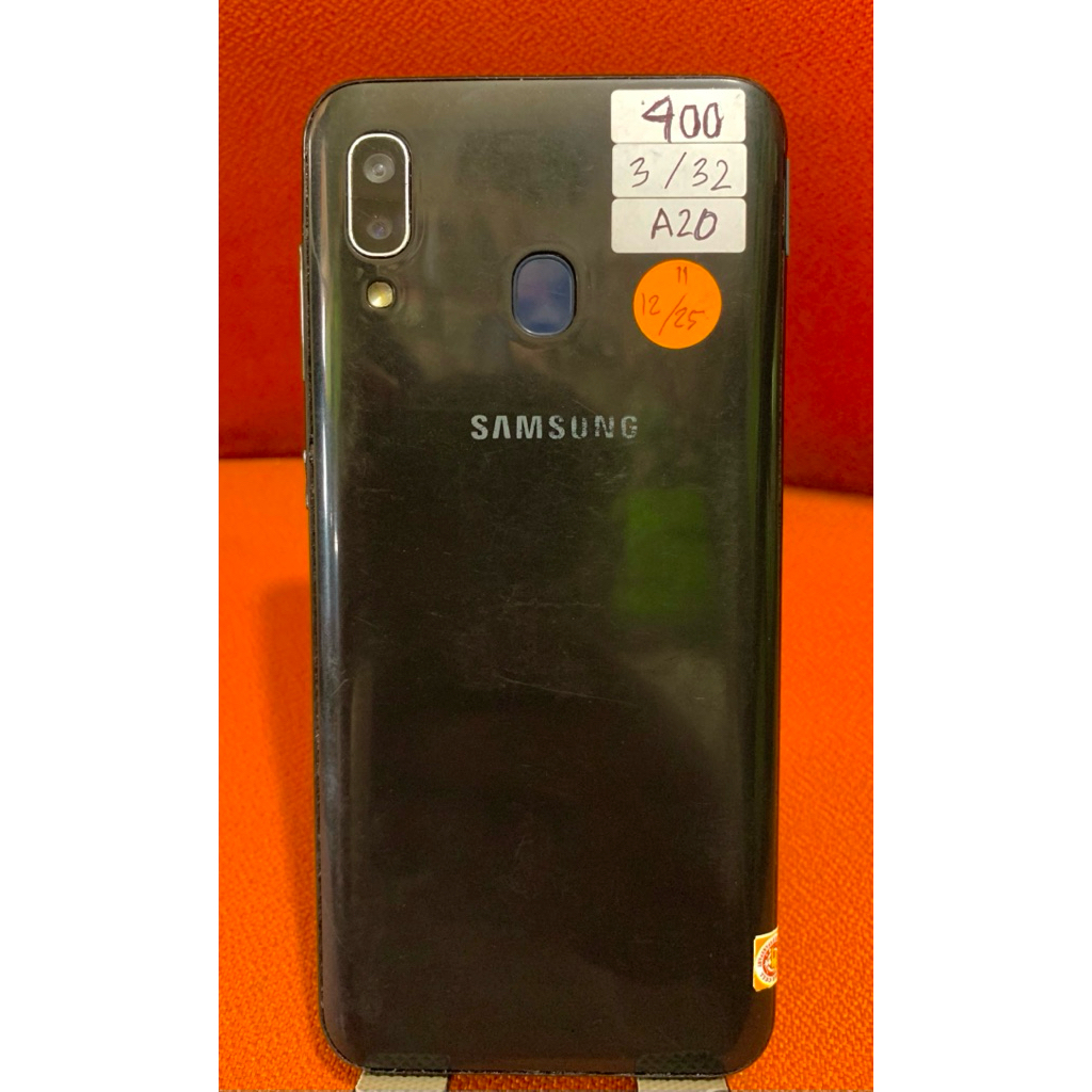 Hp second murah normal Hp Samsung A20 Ram 3/32 hp layak pake