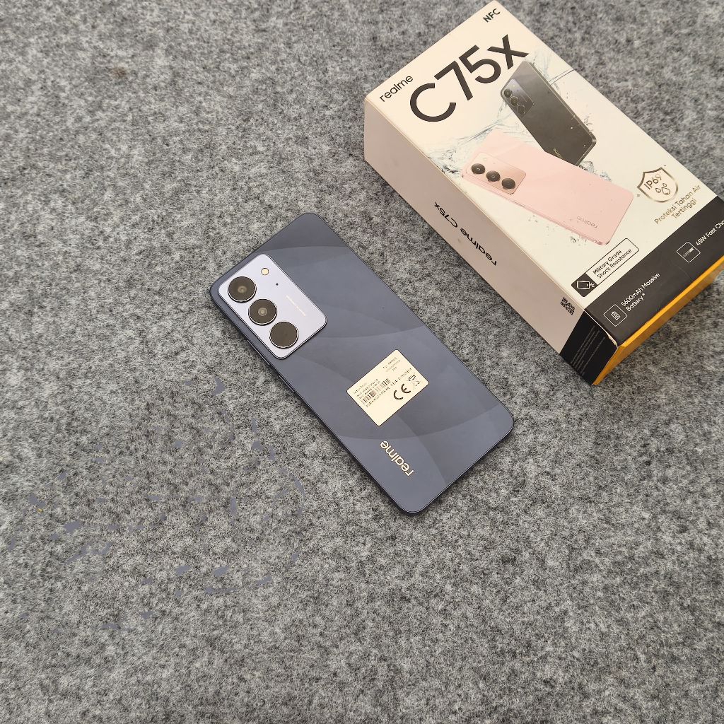 [SECOND] REALME C75X 8/128. FULLSET ORIGINAL