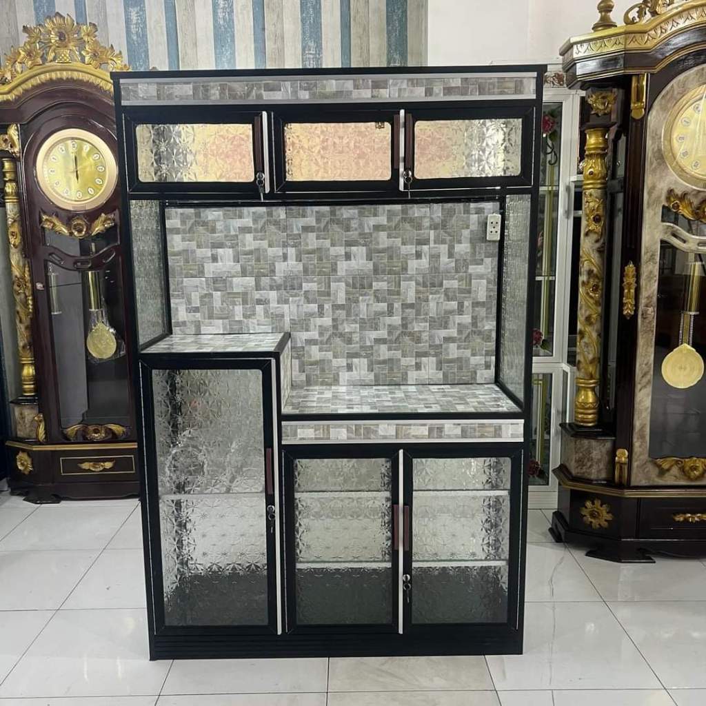Rak  Piring / Lemari Piring / Lemari Dapur / Rak dapur Minimalis Serbaguna Aluminium
