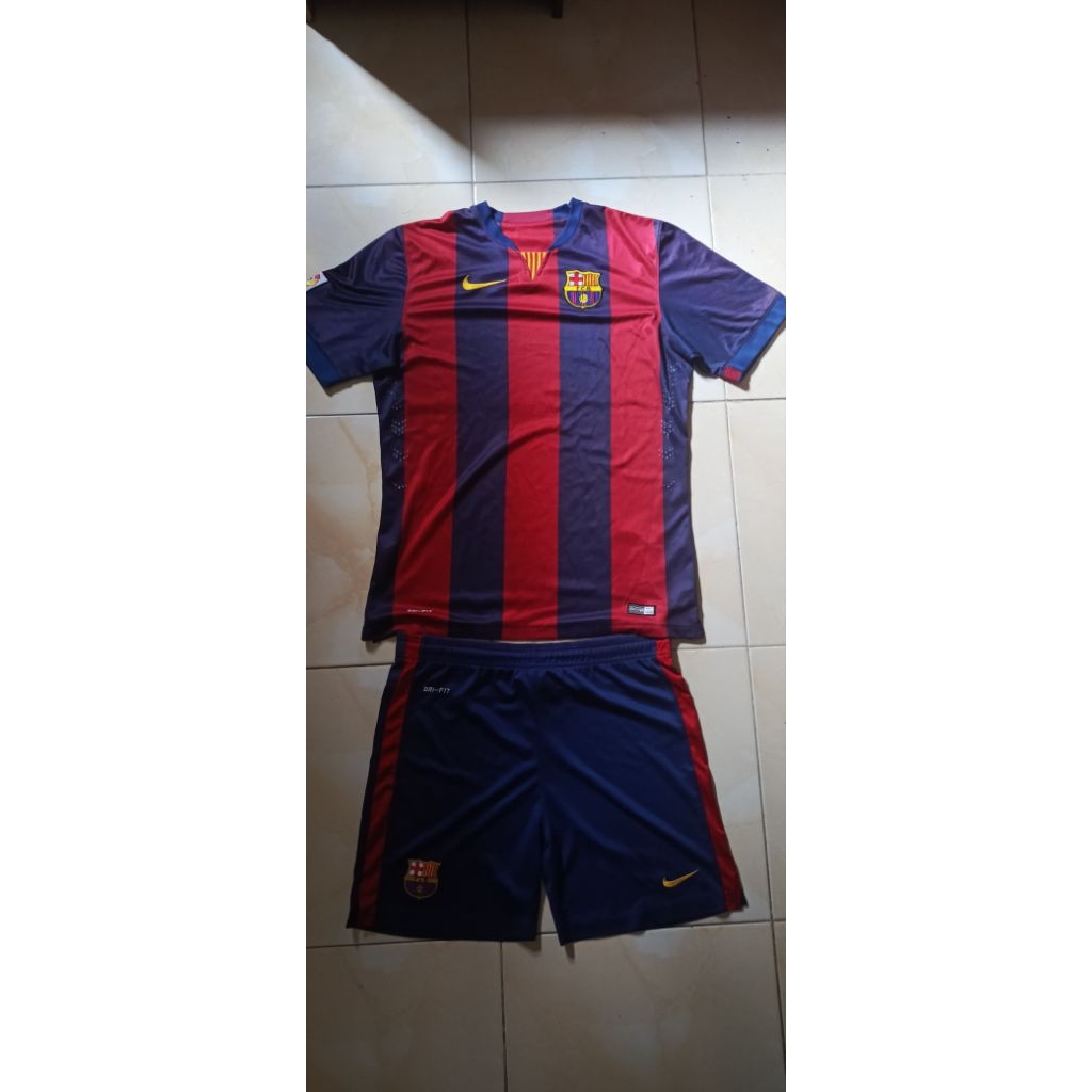Jersey Barca x Nike 2014 satu stel second