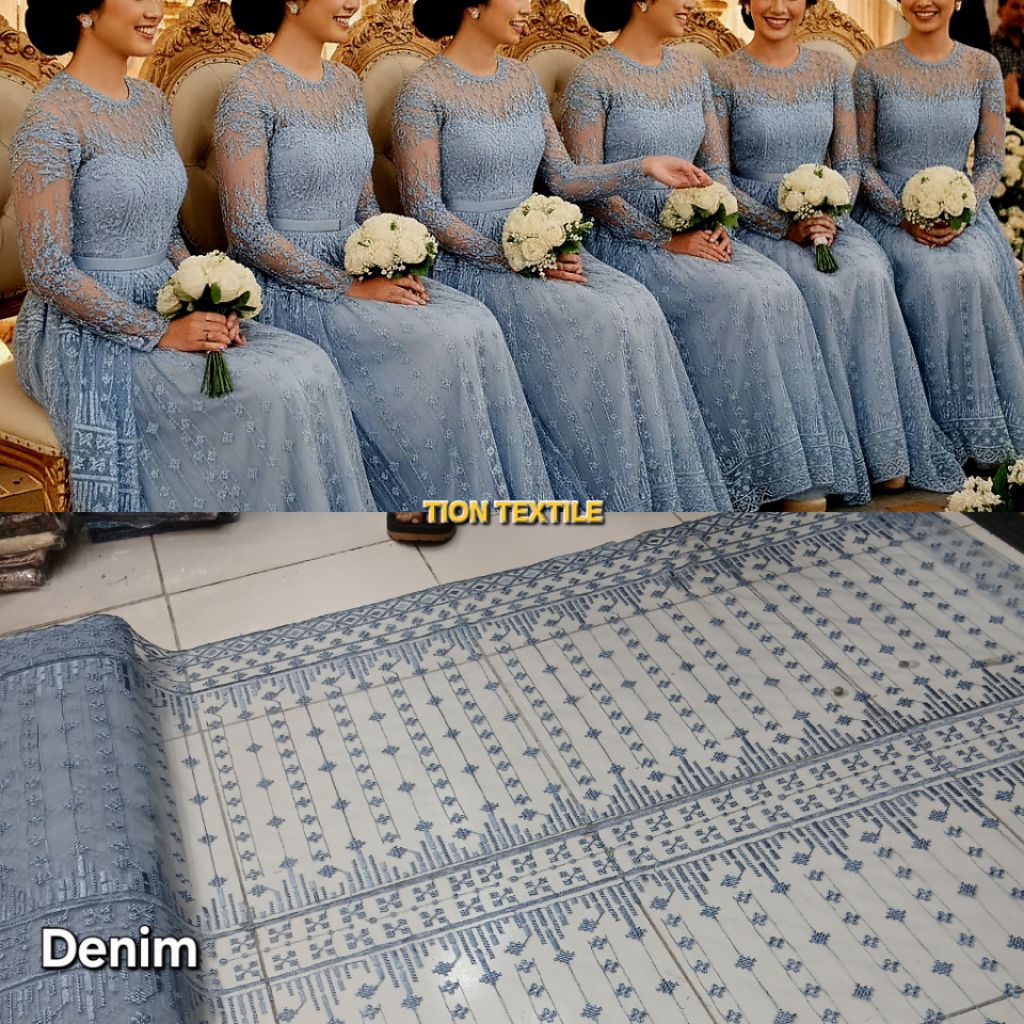 Kain bahan tile sapto sumba premium / Kain tile sapto sumba terbaru / Kain tile kebaya wanita