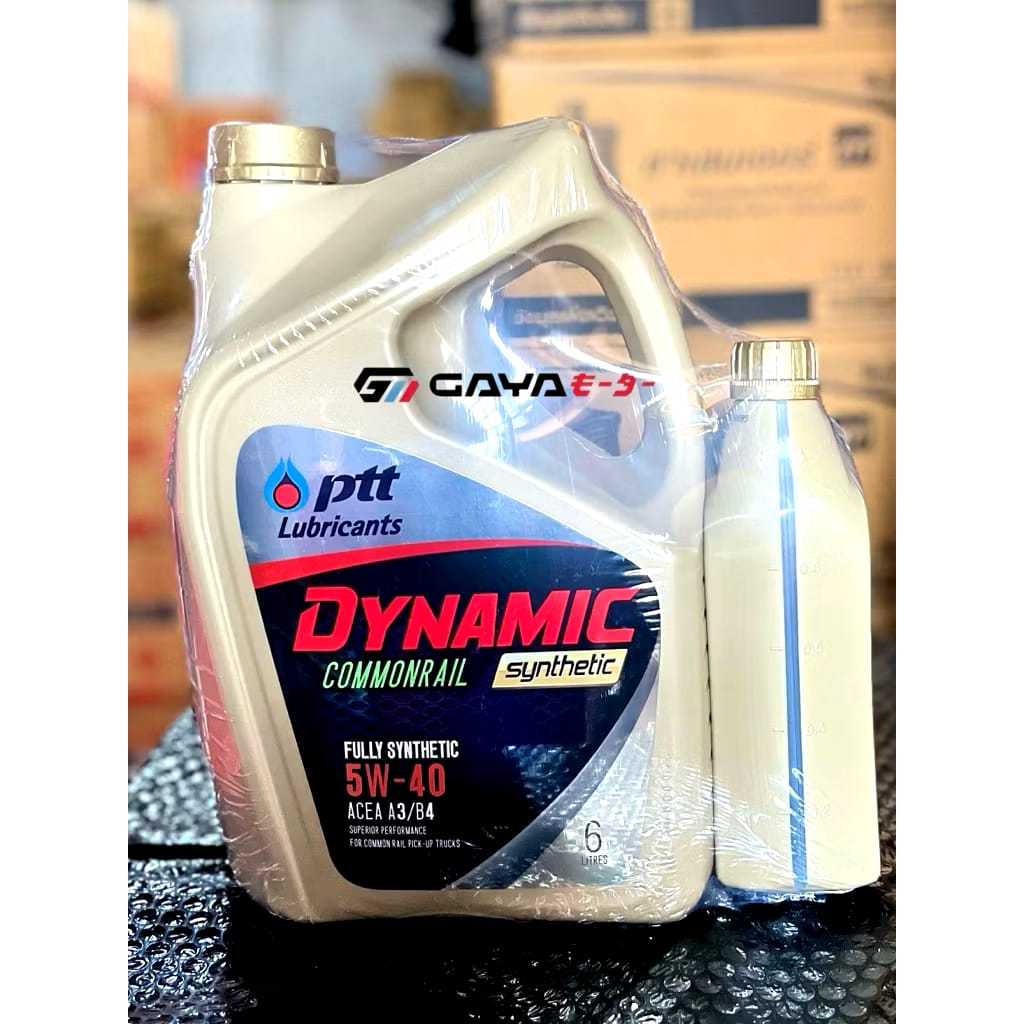 Ptt Dynamic Commonrail 5w40 Oli Diesel 6+1L