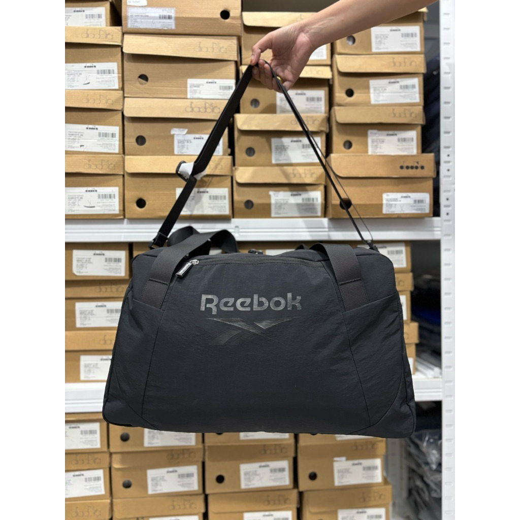 TAS REEBOK BEN DUFFLE BAG BLACK REEUDB2562BL TAS GYM TAS SERBAGUNA ORIGINAL BAG