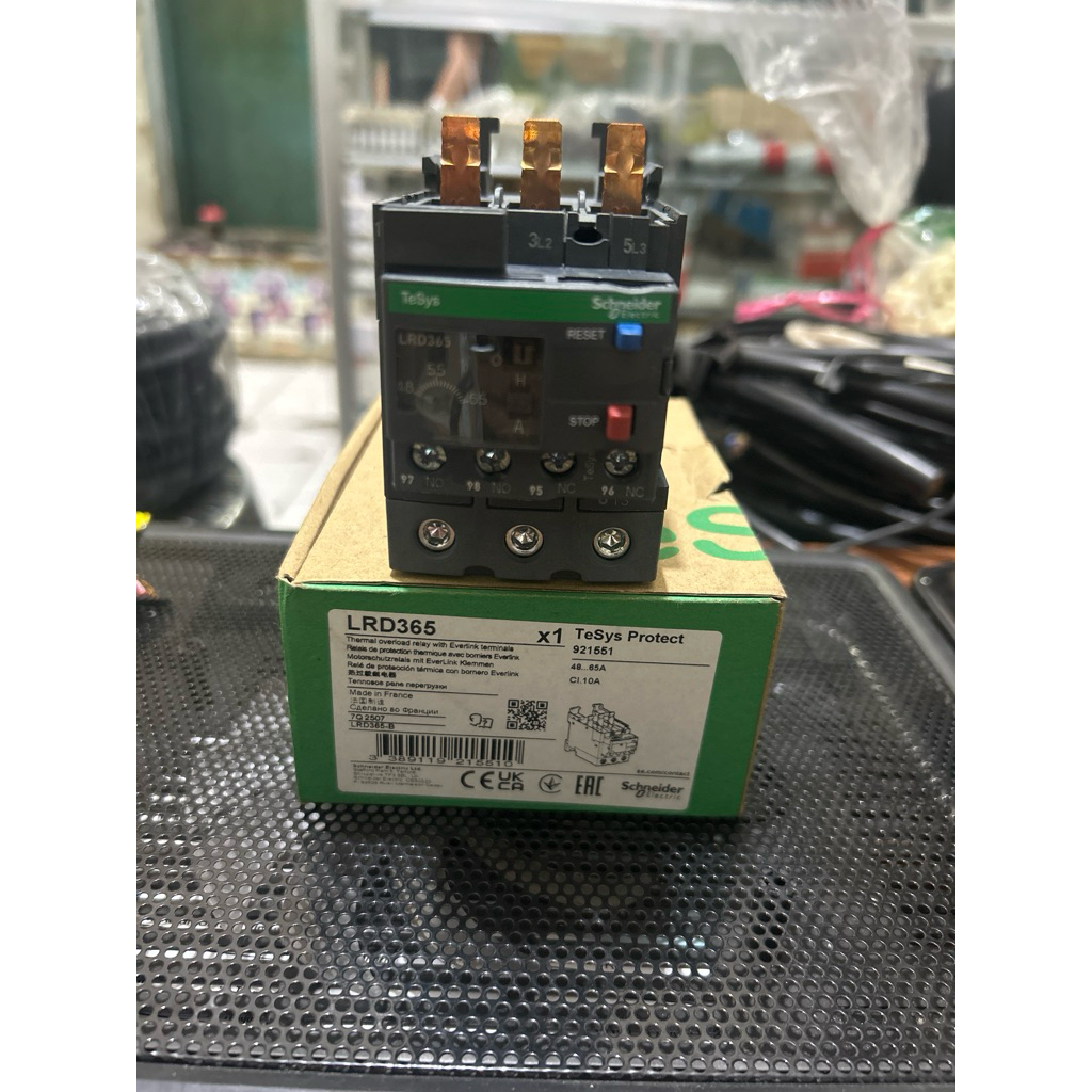 LRD365 THERMAL OVERLOAD RELAY SCHNEIDER LRD365