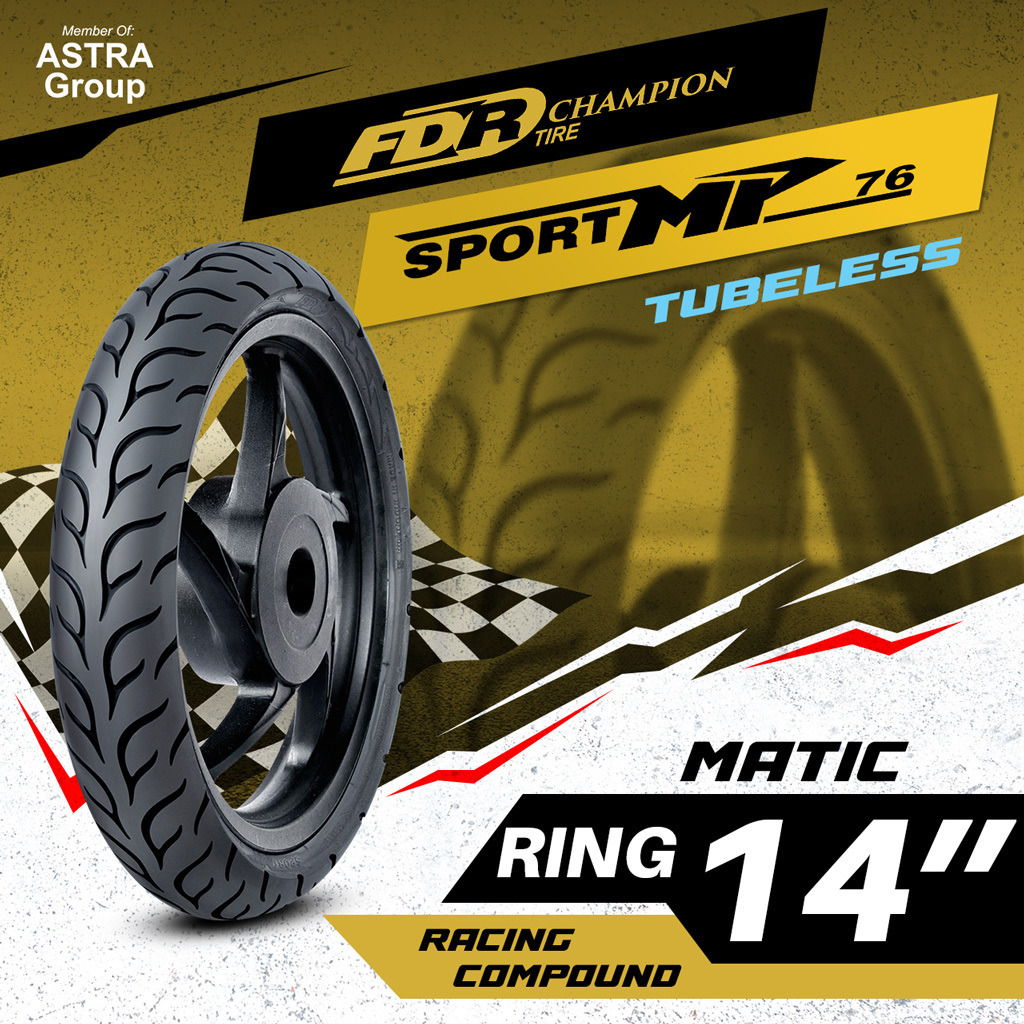 FDR SPORT MP-76 - Ban Motor Tubeless Ring 14