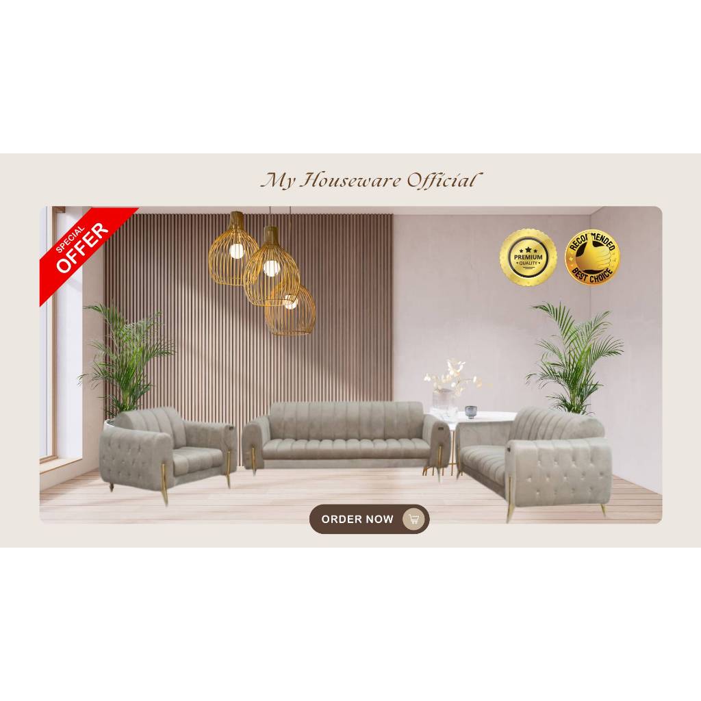 BONUS MEJA TAMU  SOFA TAMU CLASSIC TITOV | SOFA MINIMALIST TITOV | SOFA 321 TITOV | FELICE
