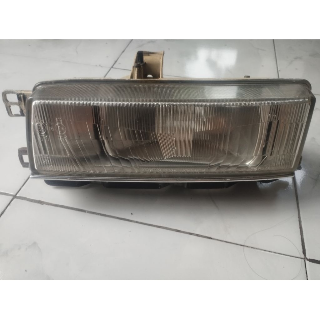 (Original)headlamp lampu depan toyota corolla twincam liftback sebelah kiri tahun 1988-1991