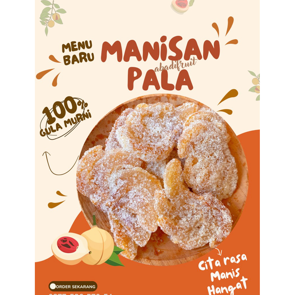 MANISAN PALA BASAH PALA KERING