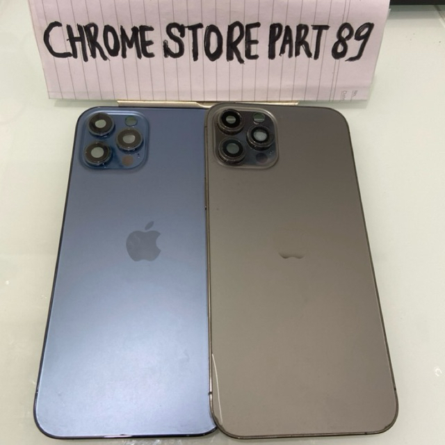 Backdoor iPhone 12 Pro Max Original Copotan • Housing Belakang • Fullset Mulus – Siap Pasang