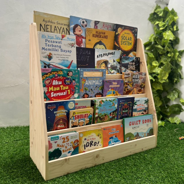 Rak buku susun anak Rak Minimalis / Rak Buku Minimalis / Rak mainan anak minimalis / Rak