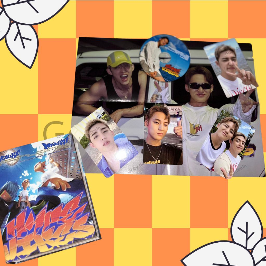 ALBUM BUDDY ONLY PC SEUNCHEOL MINGYU CXM HYPE VIBES