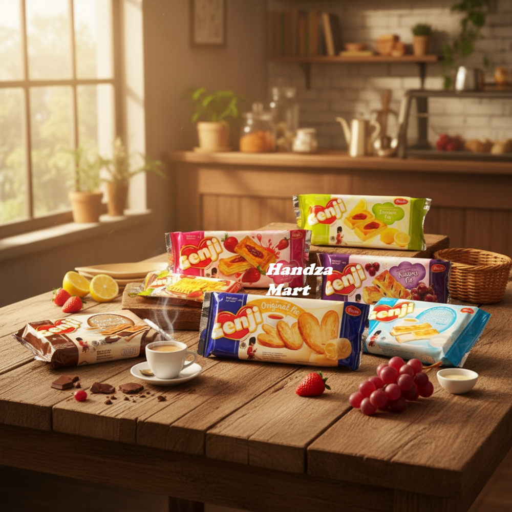 Monde Genji Pie Biskuit Kering Renyah Manis 70g / Raisin Pie / Pie Sand Choco / Soft Pie Choco / Sof