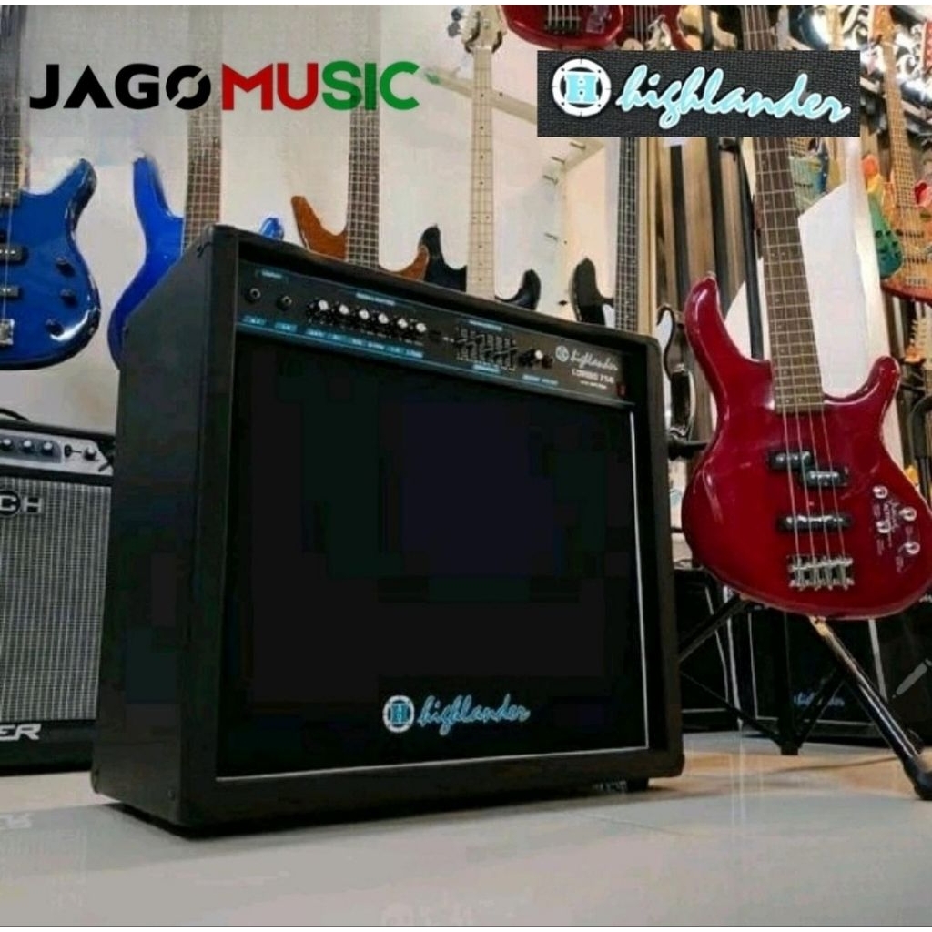 Amplifier Bass Guitar Ampli Bass HIGHLANDER COMBO 750 15 Inch Original