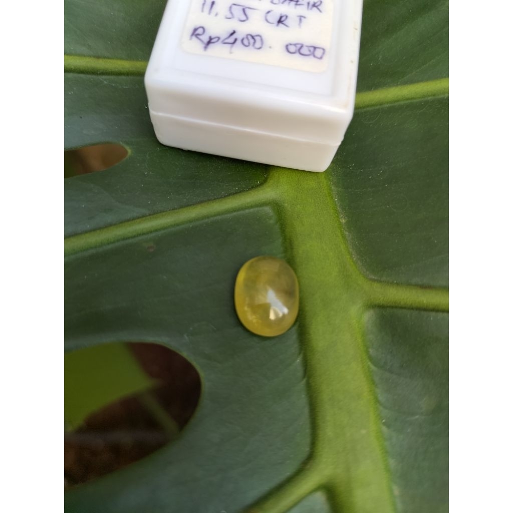 NATURAL GREEN SAPPHIRE 