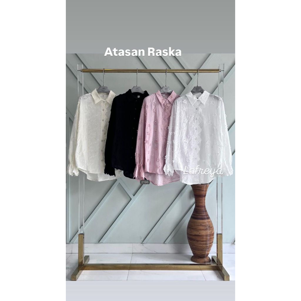 Lafreya Cleome Atasan Raska Suma Fashion Muslim LFY