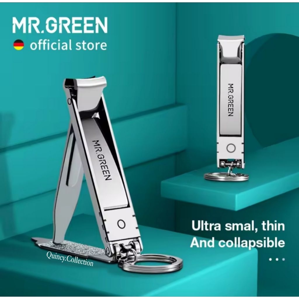 MR GREEN Ultra Thin Nail Clipper / Gunting Kuku Tipis / Gunting Kuku Portable