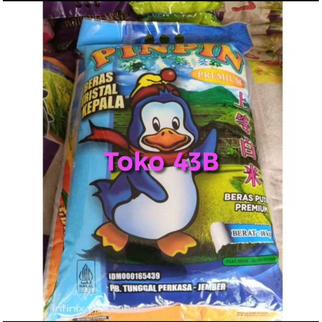 Beras PinPin 10kg