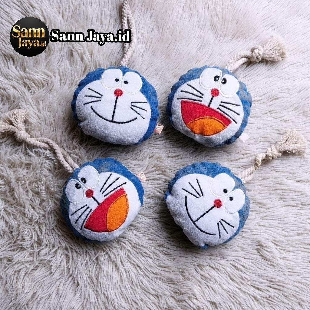 Dompet Boneka Kepala Doraemon Rijek Pabrik