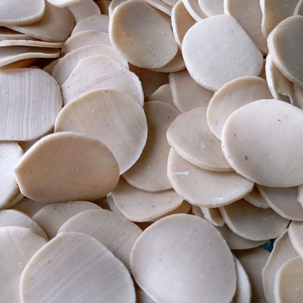 [ 1KG ] Kerupuk Ikan Tenggiri Mentah | Kerupuk Kemplang Mentah | Kerupuk Palembang Enak Murah