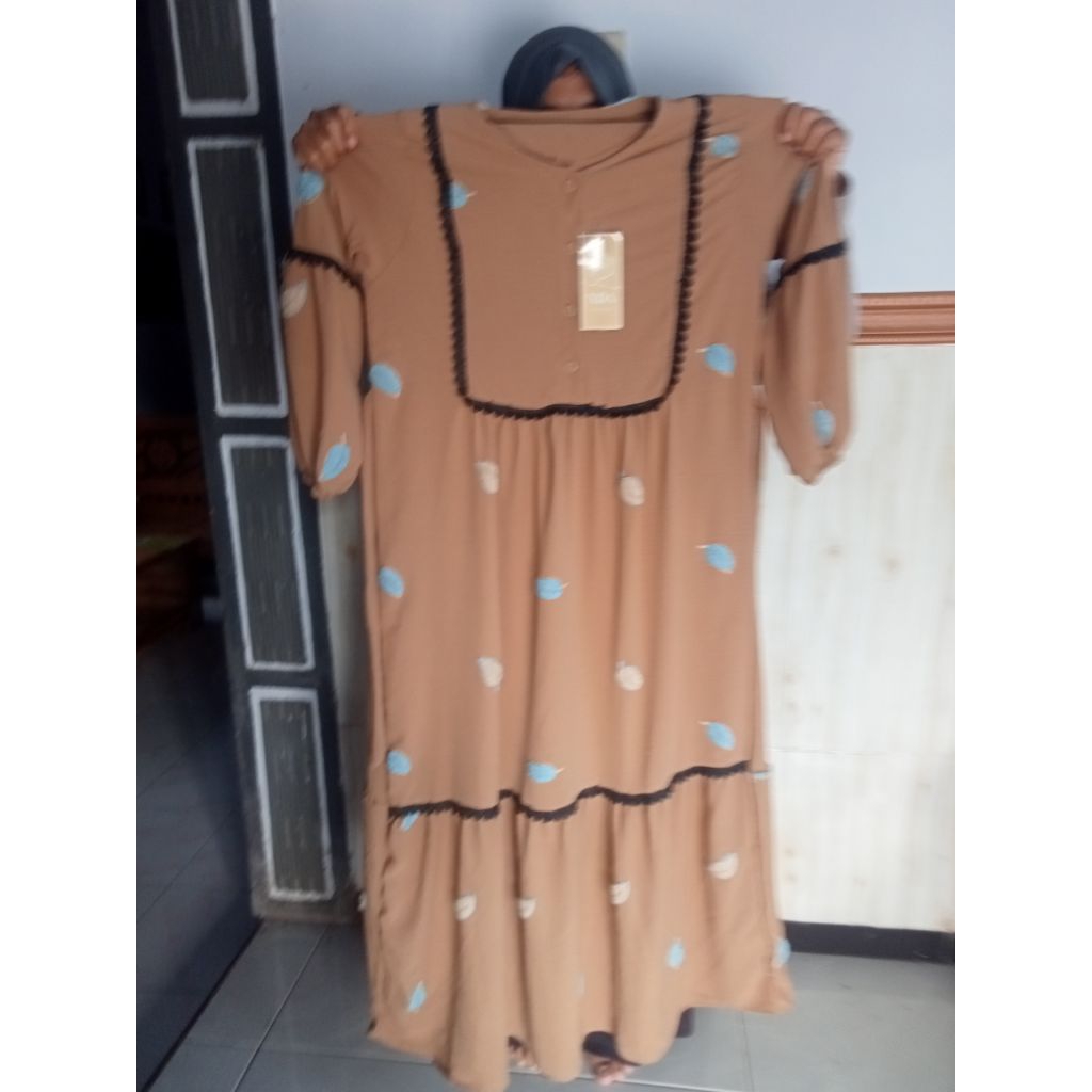 gamis crinkle jumbo
