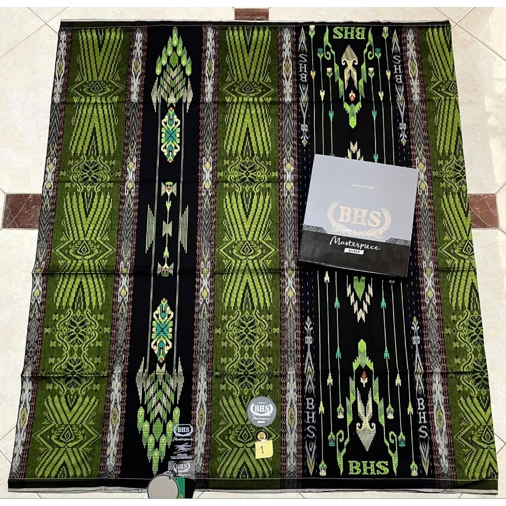 Sarung BHS Masterpiece MS Motif JIB Silver 03