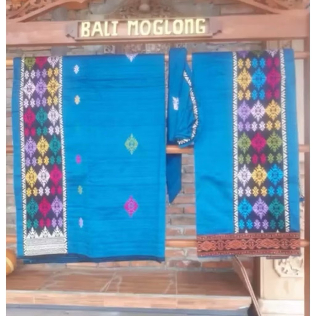 BALI MOGLONG - COUPLE SONGKET JEMBRANA KAMEN + UDENG