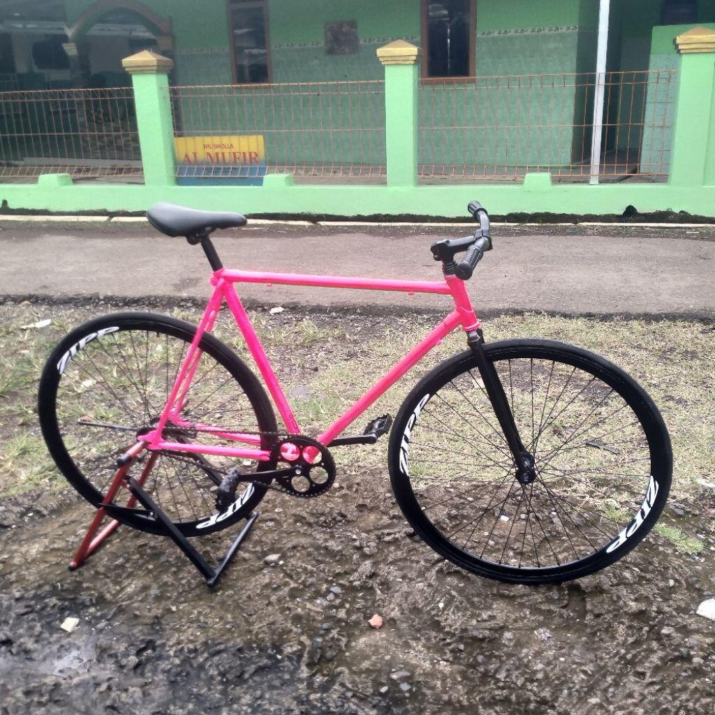 sepeda fixie frame balap jadul