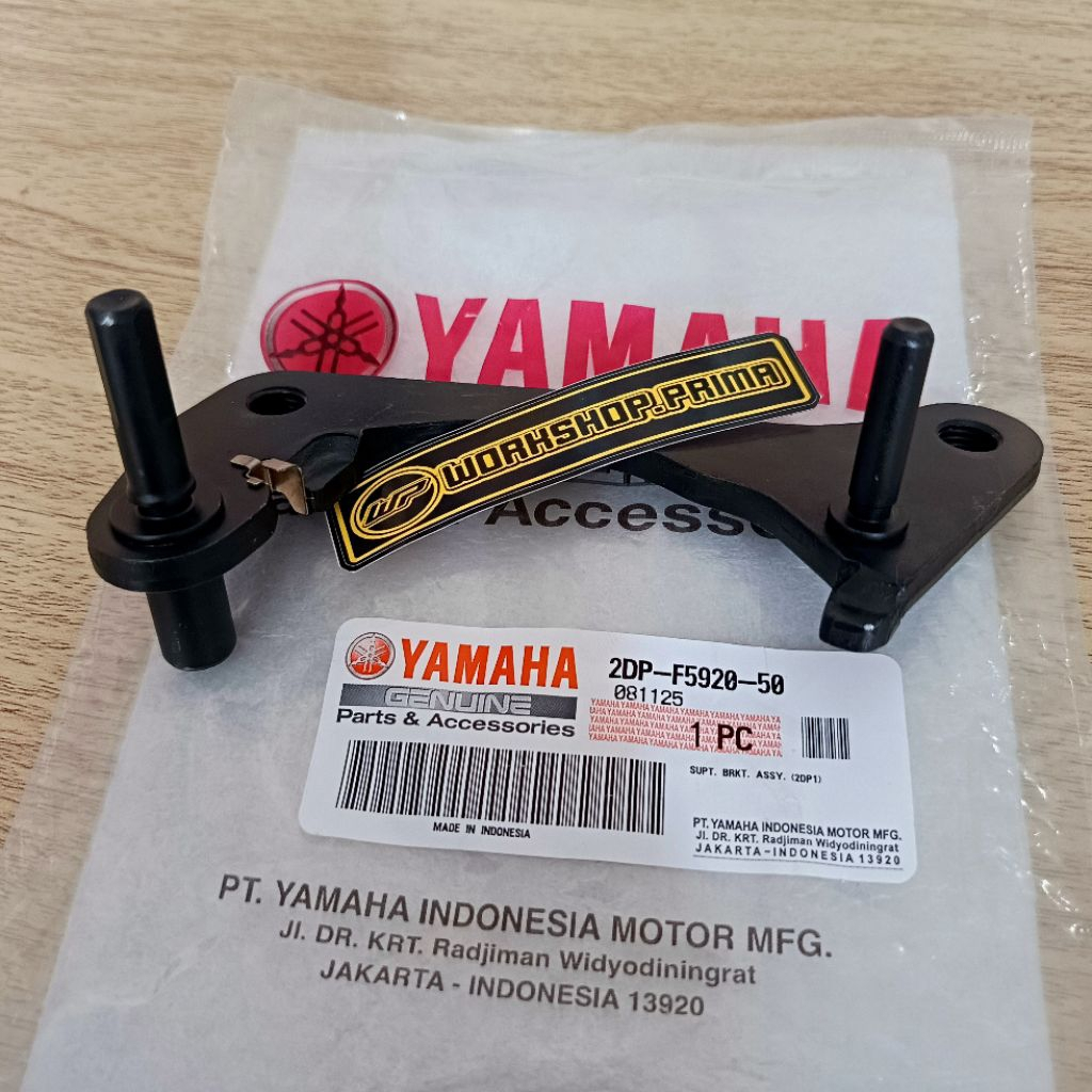 Besi Breket 2DP Bracket Dudukan Pegangan Kaliper Caliper Cakram Belakang Aerox Alpha Nmax N Max N-ma