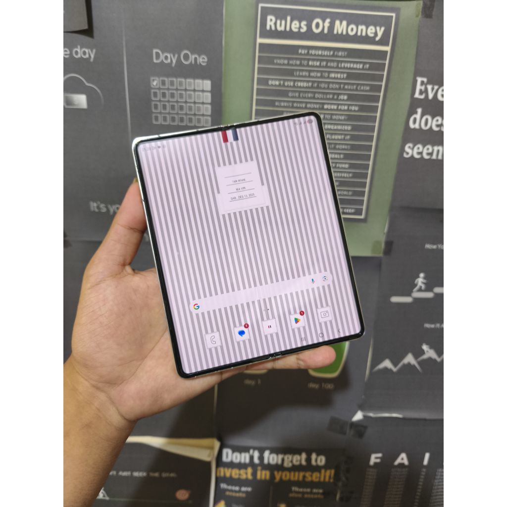 Samsung galaxy z fold 3 12/512 gb thom browne edition resmi sein second rare