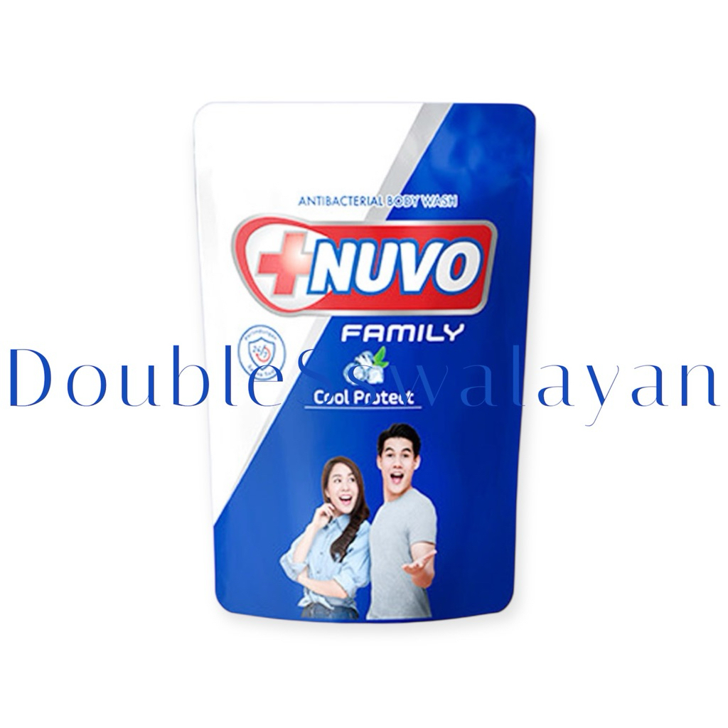 Nuvo Family Cool Protect - 400ml Sabun Mandi Cair