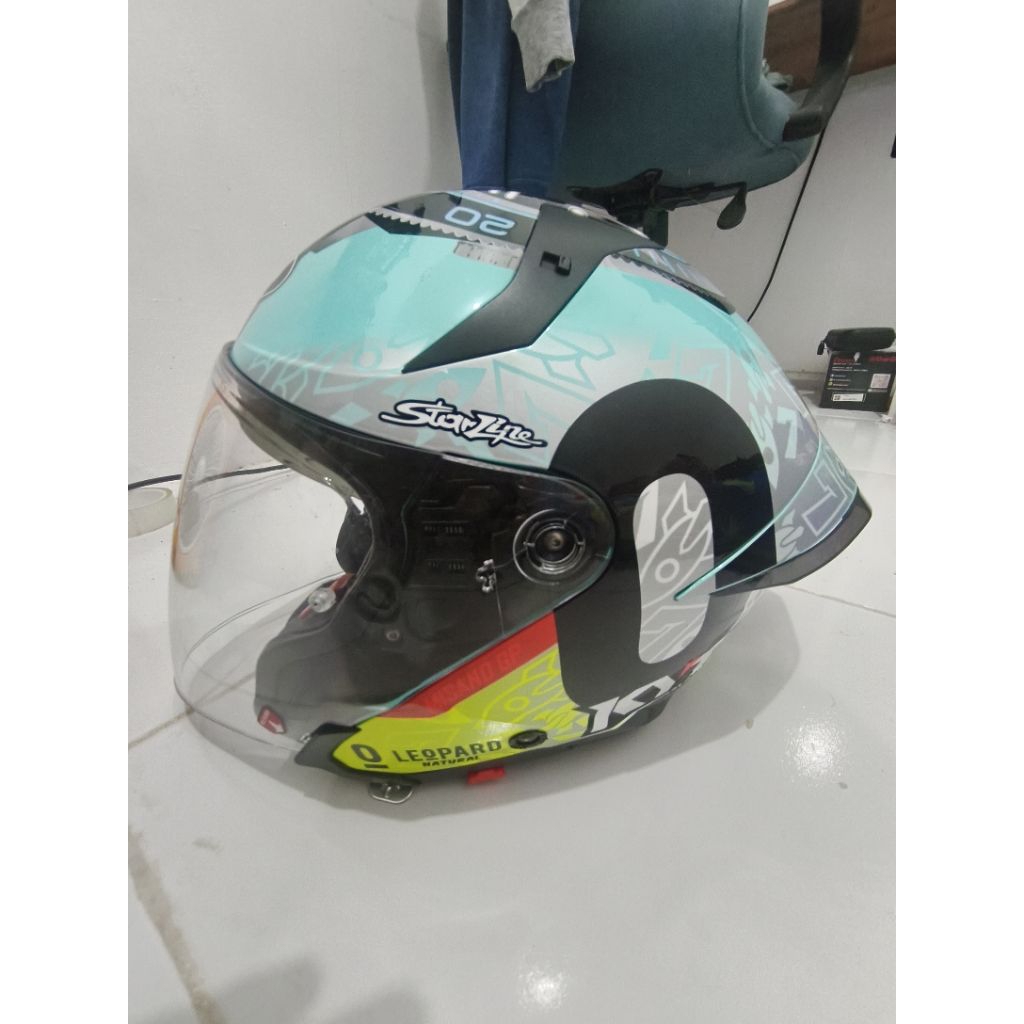 Helm KYT TTR Jet Dennis Foggia Second like new