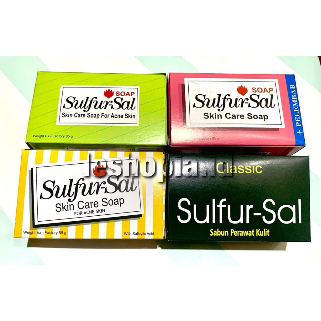 Sabun Sulfur Sal produk Original Promedic tersedia 3 Varian Warna, beli lebih dari 2 warna di mix ga