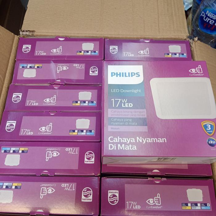 lampu led philips kotak meson 17 watt