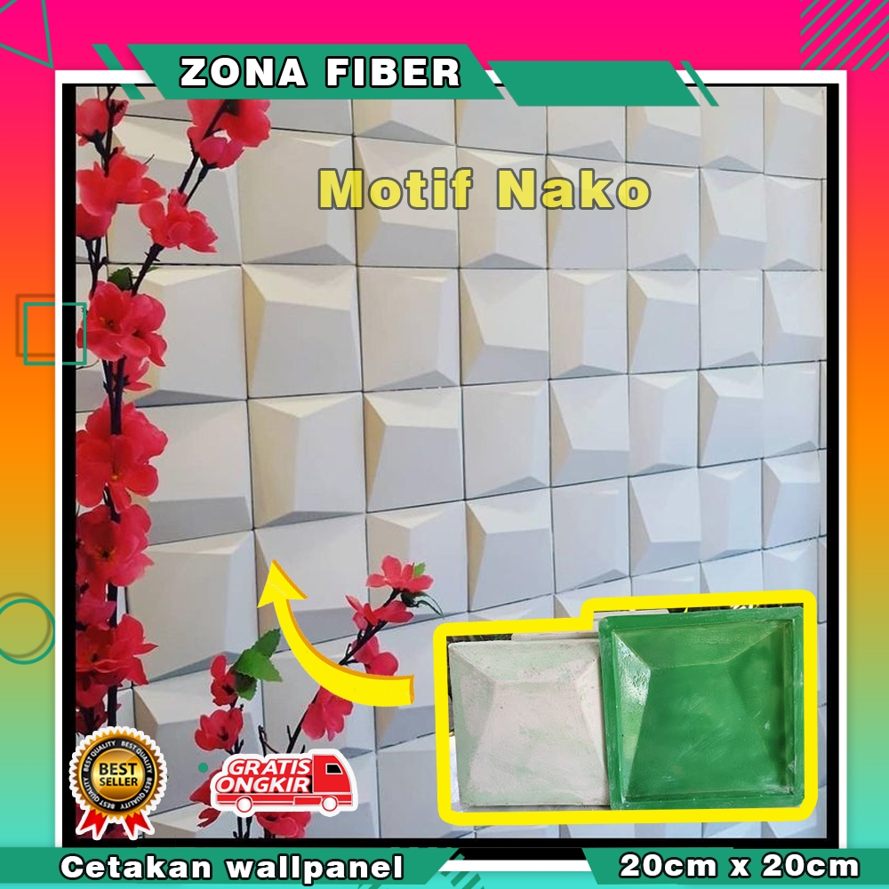 Cetakan Ornamen Dinding Cetakan Batu Alam Dinding Fiber Tebal | Cetakan Fiber Batu Alam | cetakan ba