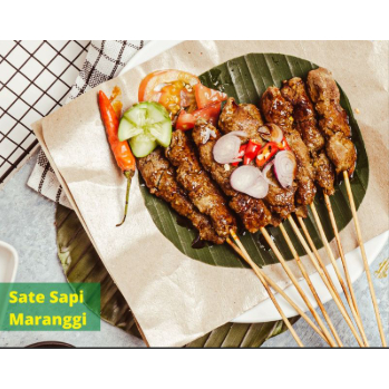 Sate Sapi Maranggi Frozen Sate Sapi Beku - Lauk Satset