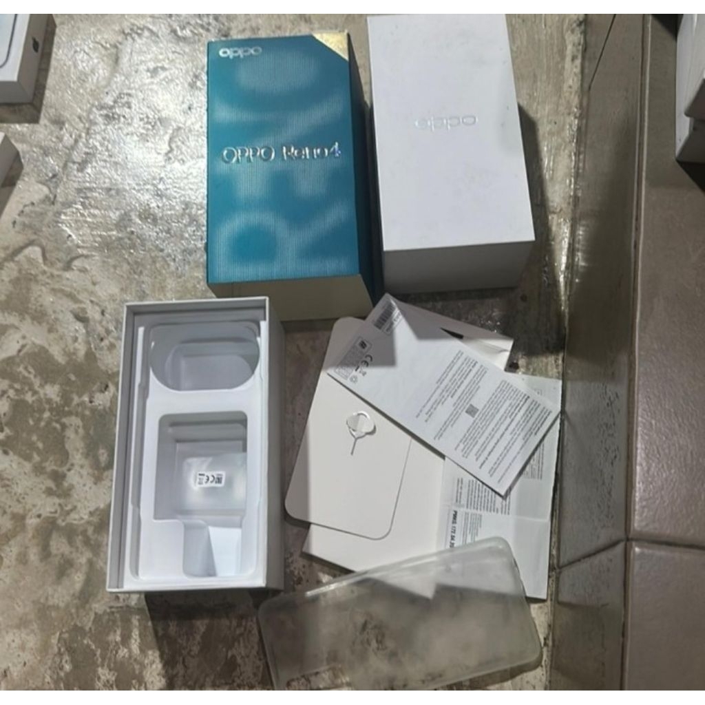 Dus box kotak Oppo Reno 4 Ori Copotan