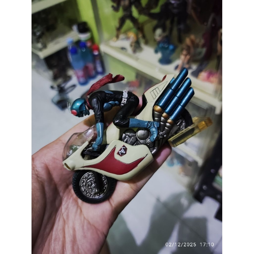 ACTION FIGURE / KOLEKSI / HIASAN KAMEN RIDER SIC ICHIGO + MOTOR BANDAI